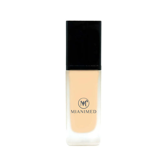 MIANIMED premium skincare product in sleek bottle with black cap