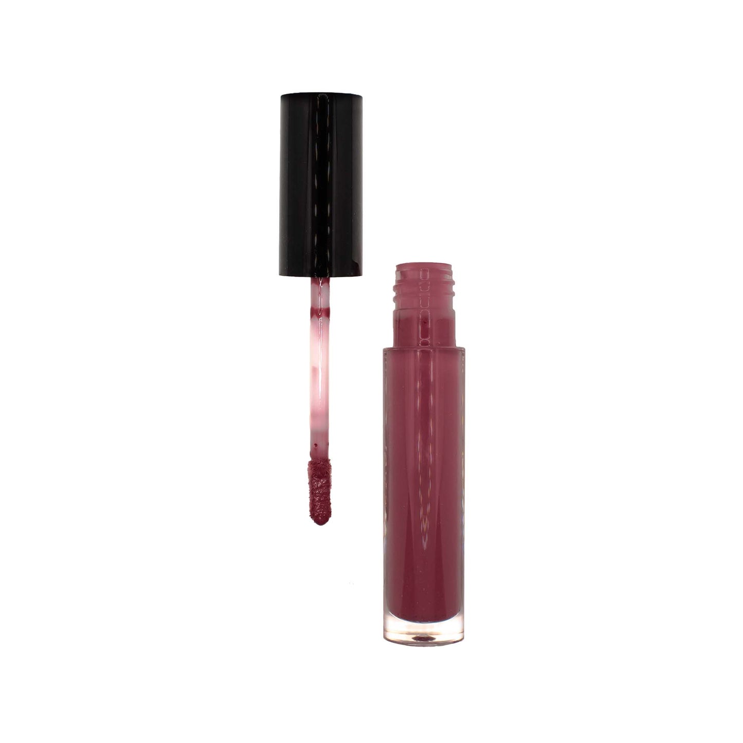 MIANIMED Premium skincare lip gloss tube with applicator in a rich mauve color for luxurious beauty care