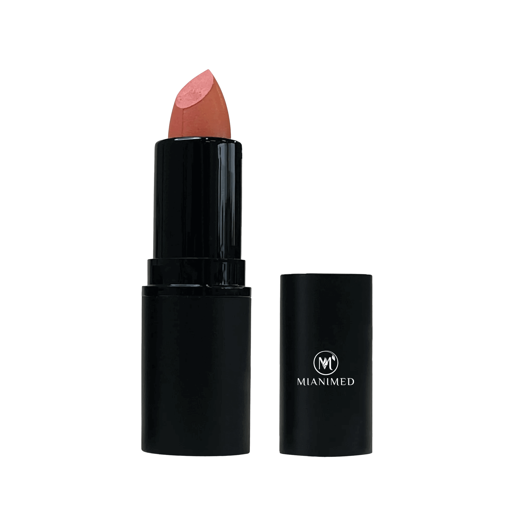 MIANIMED premium skincare lipstick in elegant black packaging