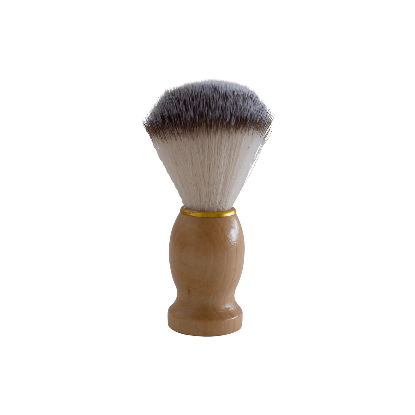 Premium wooden shaving brush with soft bristles for skincare by MIANIMED