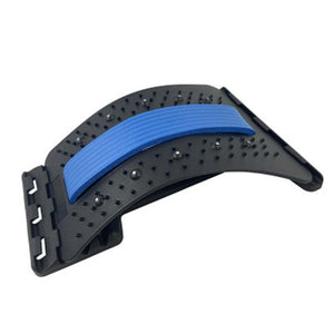 MIANIMED Premium Back Stretcher Device with Blue Cushion for Spine Relief and Support