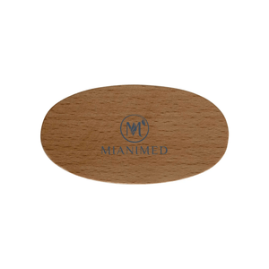 MIANIMED premium skincare wooden product with logo, showcasing elegance and quality.