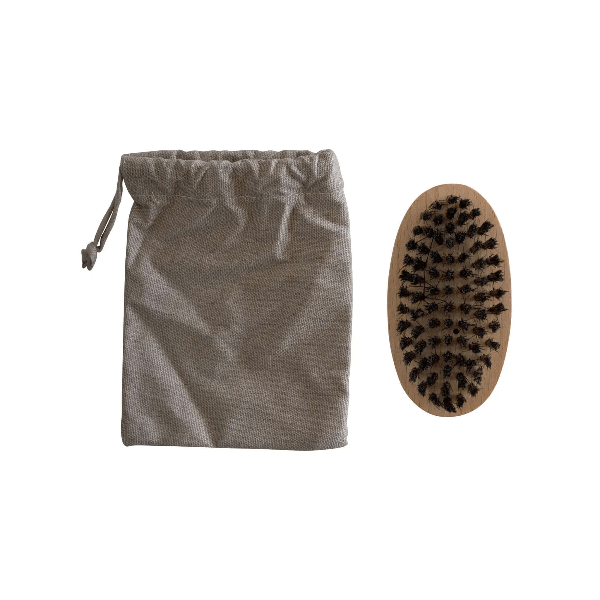 MIANIMED premium skincare dry brush with storage pouch