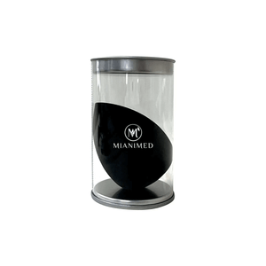 MIANIMED premium skincare product in a sleek, transparent container with black and silver design.