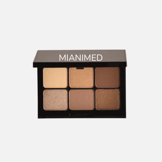 MIANIMED Premium Skincare Eyeshadow Palette with Six Neutral Shades