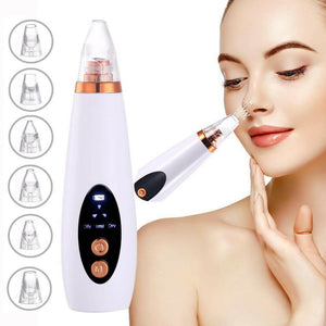 MIANIMED Premium Skincare Device Highlighting Blackhead Removal Feature with Various Attachments