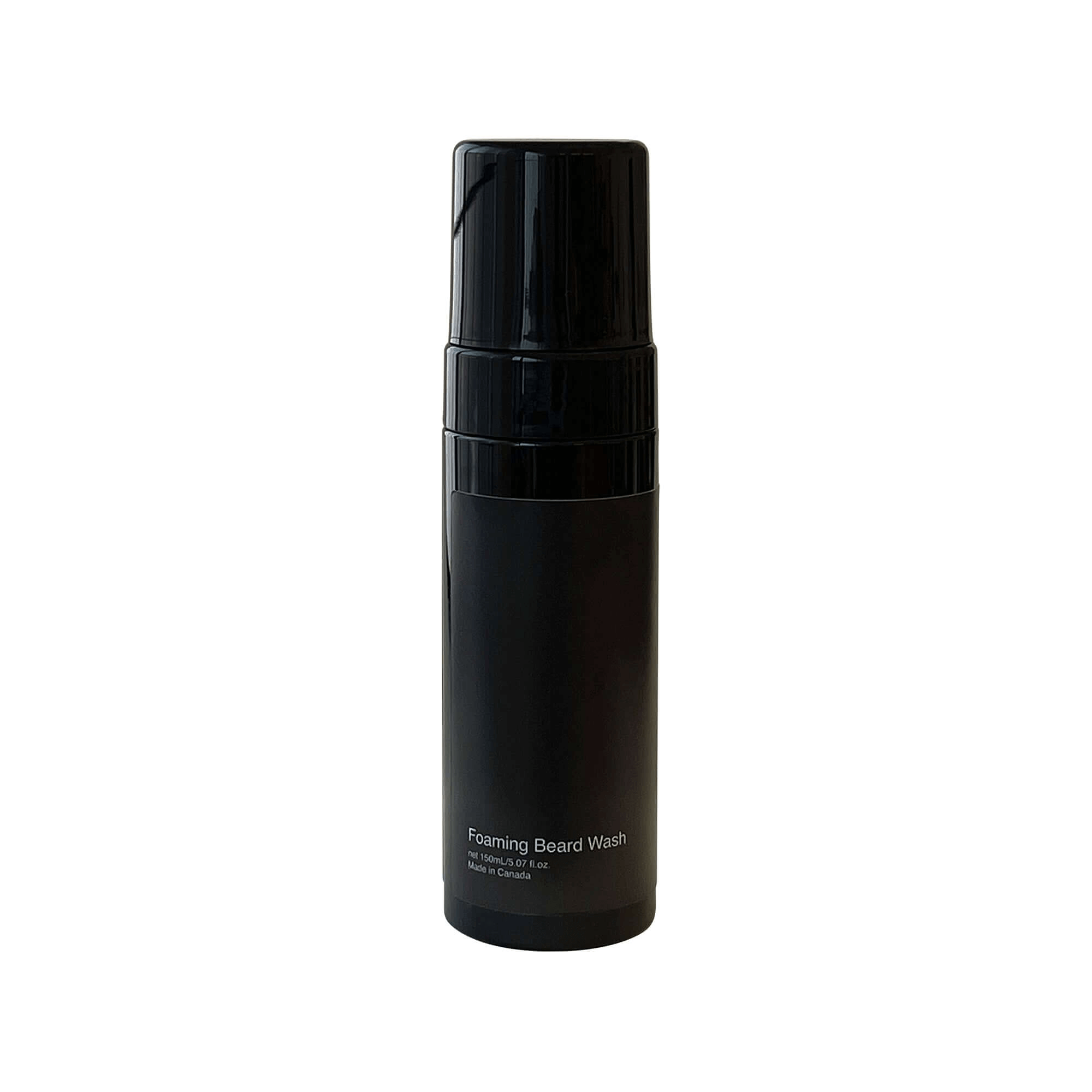 MIANIMED Premium foaming beard wash bottle with cap.