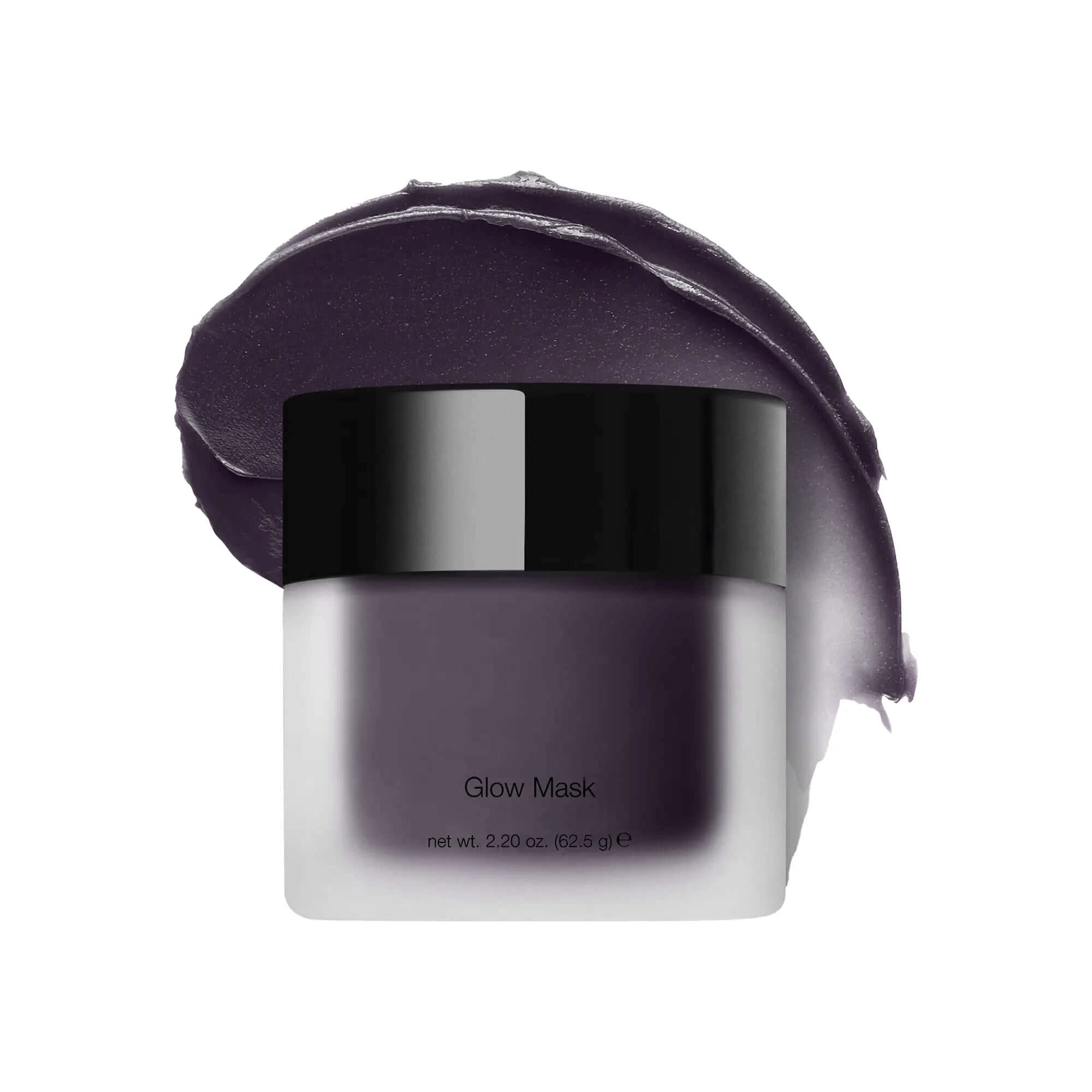 MIANIMED Premium Skincare Glow Mask - 2.20 oz jar with rich, dark purple cream formula.