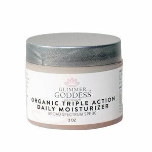 MIANIMED Premium skincare Organic Triple Action Daily Moisturizer Broad Spectrum SPF 30 2 OZ Jar